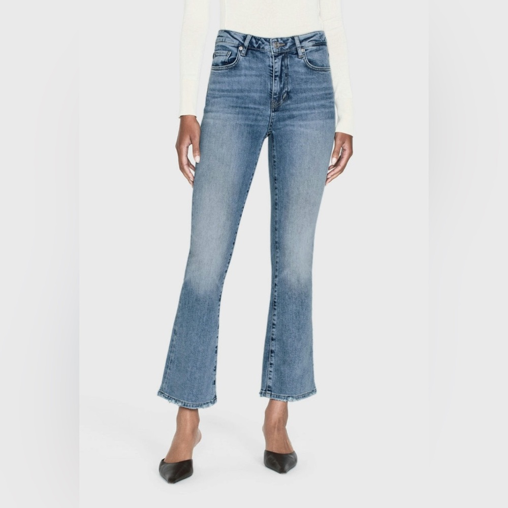Frame Denim Light Blue Ankle Jeans